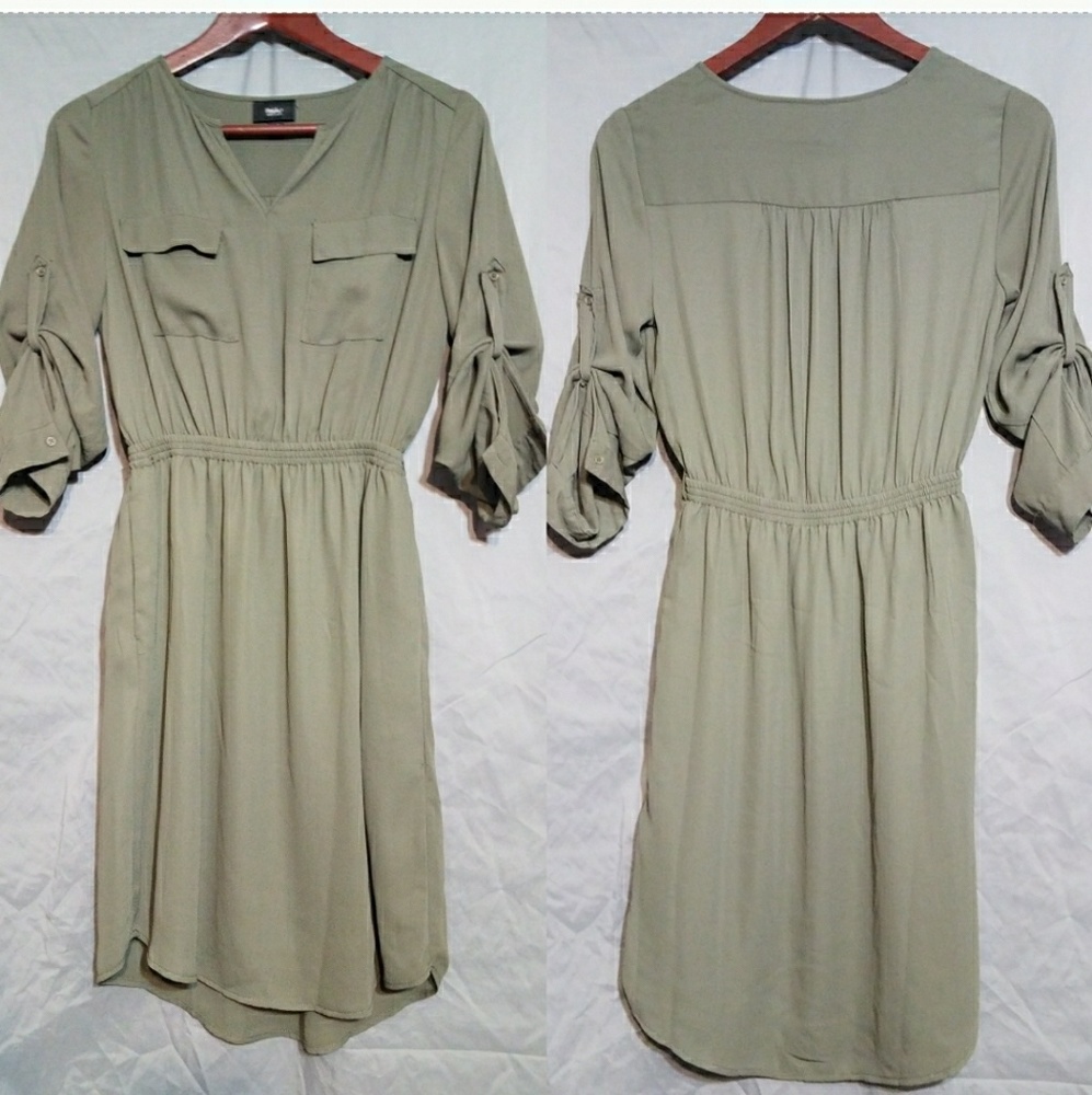 Green Flowy Dress